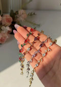 Colorful Charm Bracelet - 1 Pc Multicolor Alloy Accessory