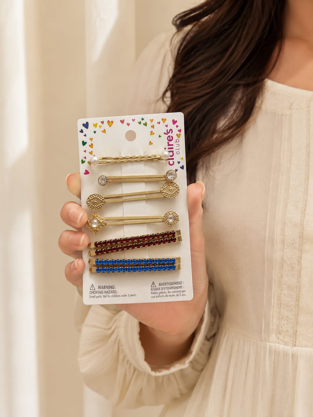6-Piece Fashion Hair Pin Set for Women