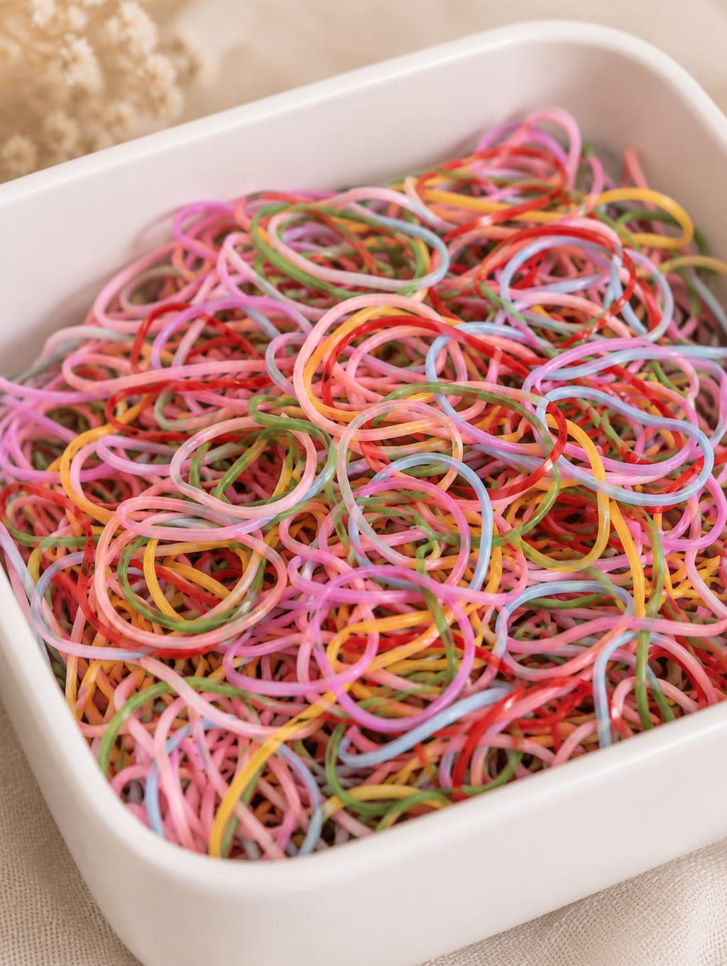 Multicolor Ponytail Hair Bands