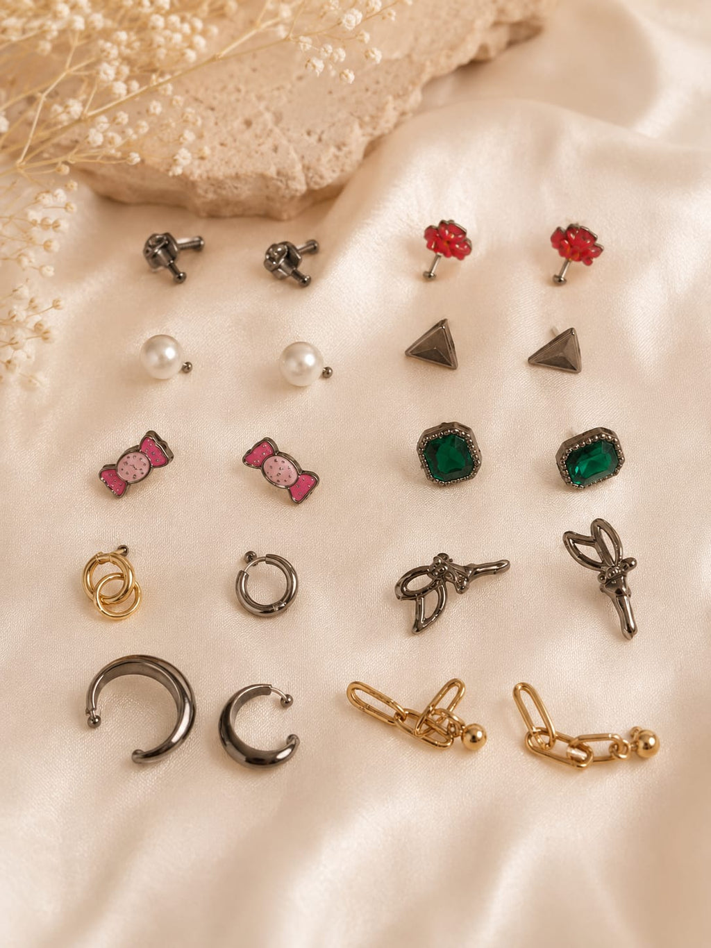 Women's Fashion Earrings Combo Pack