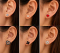 6 Pairs Fashion Earrings Combo